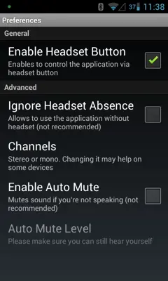 DAF Delayed Auditory Feedback android App screenshot 0